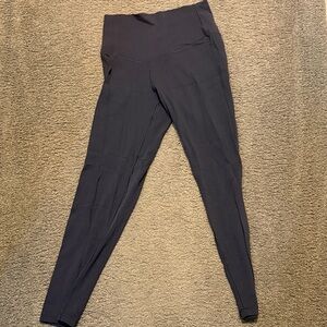 Aerie Offline Navy Blue High-Rise Leggings